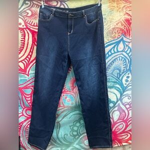 Avenue Denim size 18 Tall straight leg jeans